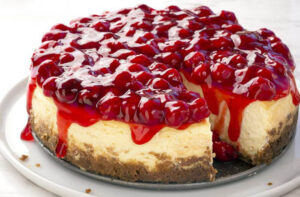 Ultra Creamy Cherry Cheesecake