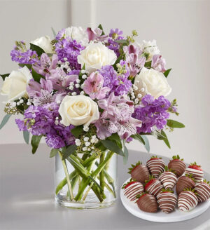 Lovely Lavender Medley™ with Strawberries