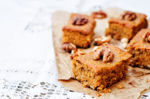 Blondie Brownies with Walnuts