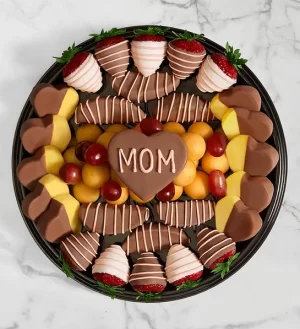 Perfectly Plated Dipped Fruit Platter