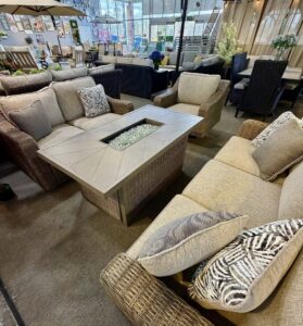 Patio Furniture with Fire Pit